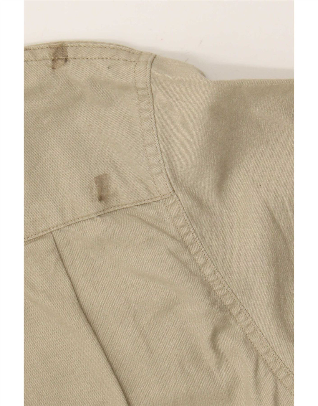 Wrangler Herren Kurzarmhemd XL Khaki Baumwolle