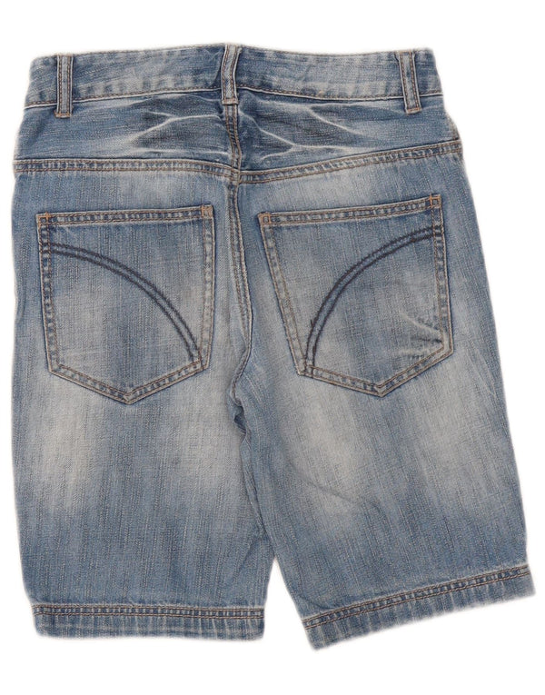 Benetton Jungen-Jeansshorts, 12–13 Jahre, Größe L, W28, Blau