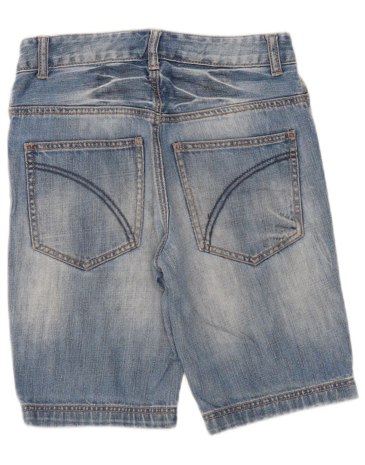 Benetton Jungen-Jeansshorts, 12–13 Jahre, Größe L, W28, Blau