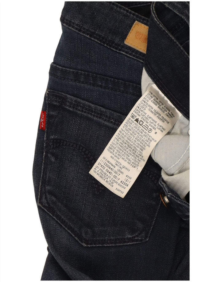 Levi's Damen Slim Jeans W27 L32 Marineblaue Baumwolle
