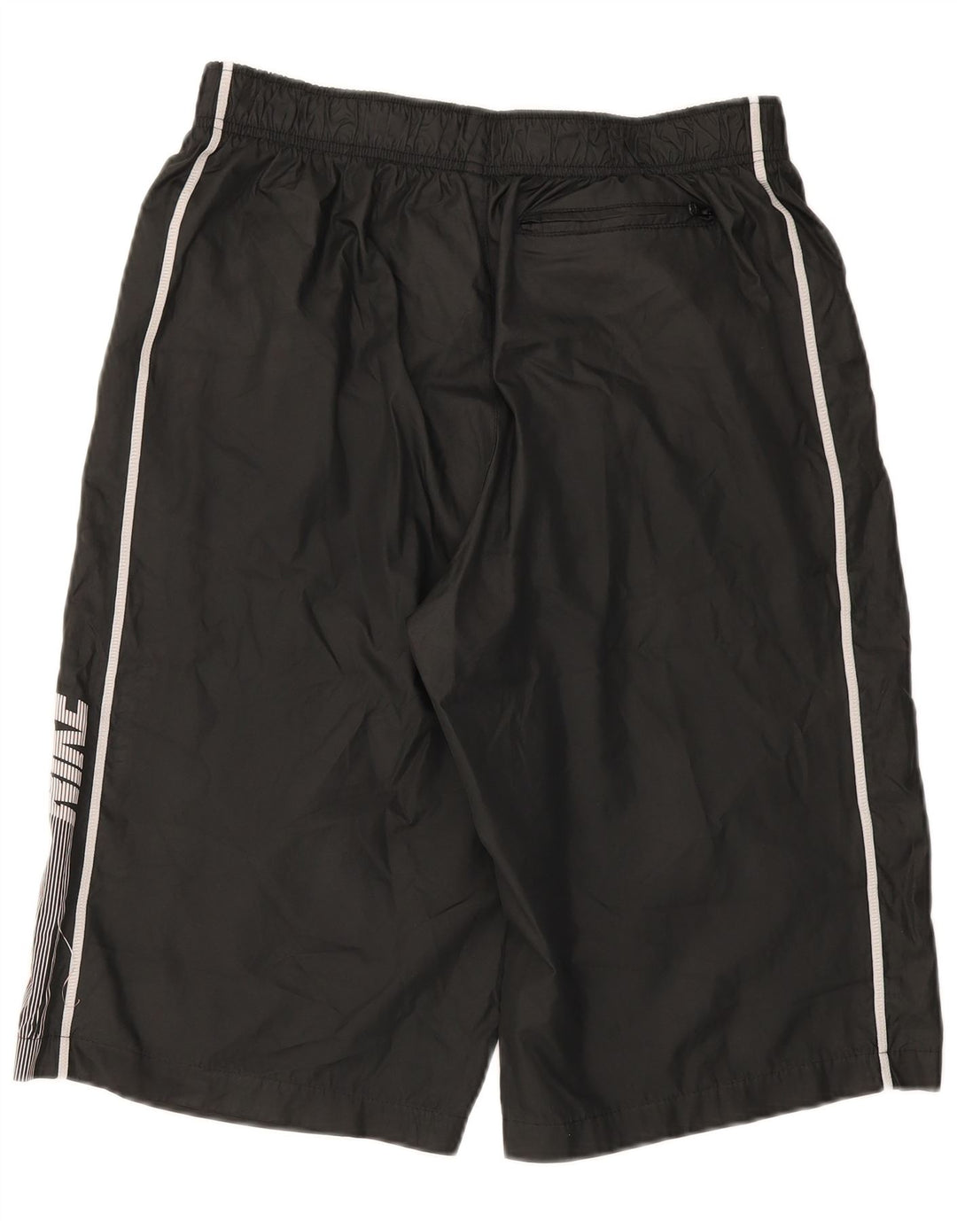 Nike Herren-Sportshorts mit Grafik, groß, schwarzes Farbblock-Polyester