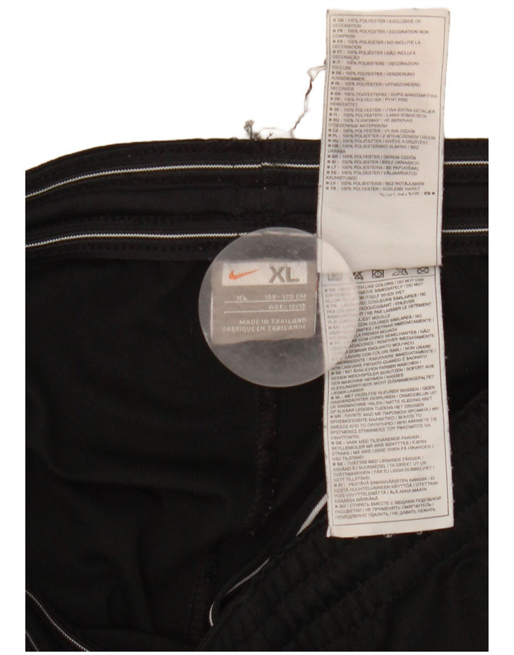 Nike Sportshorts für Jungen, 13–14 Jahre, XL, schwarzes Polyester