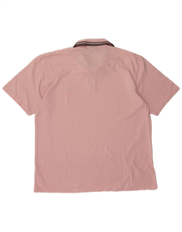Wrangler Herren Poloshirt XL Rosa Baumwolle
