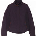 Massimo Dutti Damen Steppjacke UK 12 Medium Marineblau Polyester