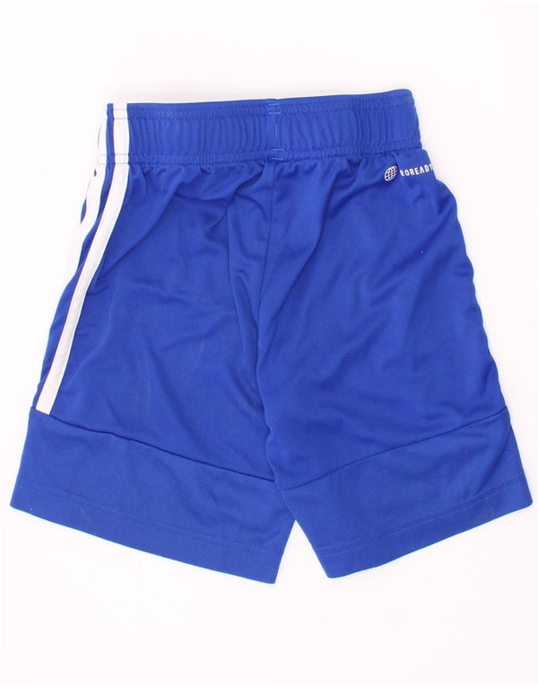 Adidas Jungen Aeroready Sportshorts 5–6 Jahre, blaues Polyester
