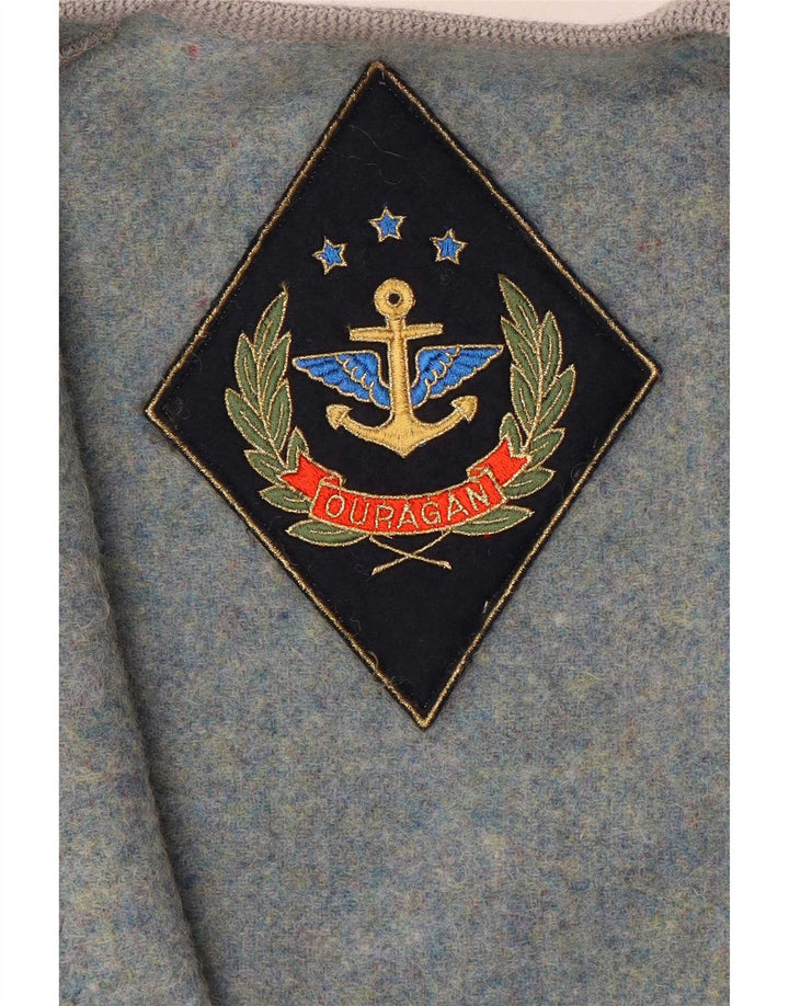 Ouragan Mädchen-Blazer mit Grafik und 3 Knöpfen, 13–14 Jahre, Blau