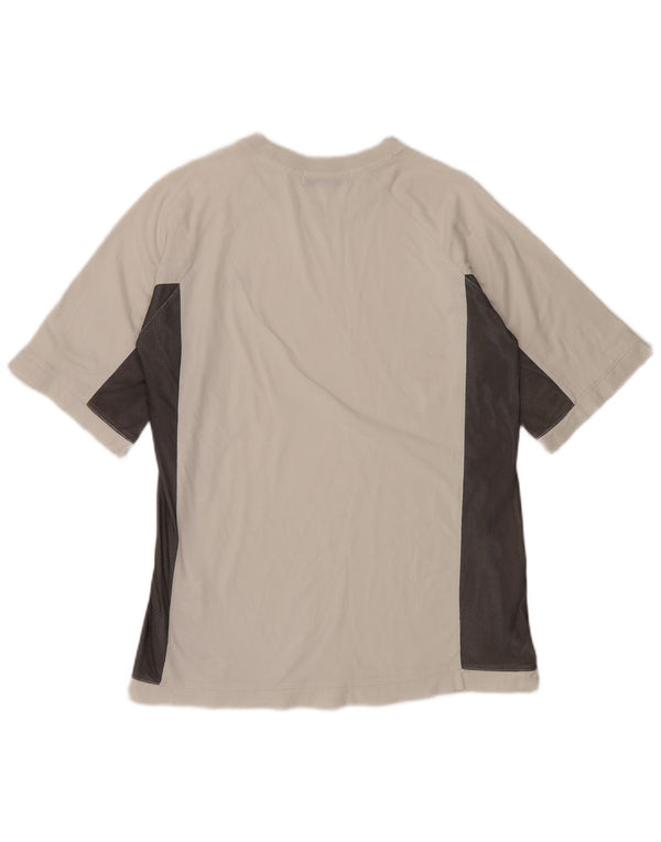 FILA T-Shirt-Oberteil für Jungen, 13–14 Jahre, weiße Colourblock-Baumwolle