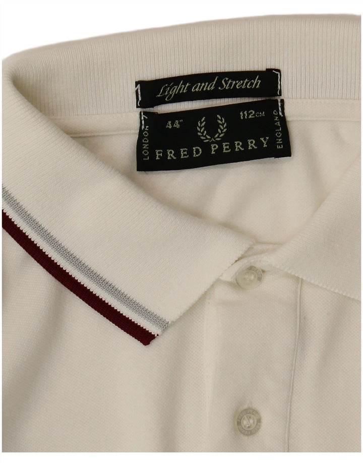 Fred Perry Herren Poloshirt Mittelweiß