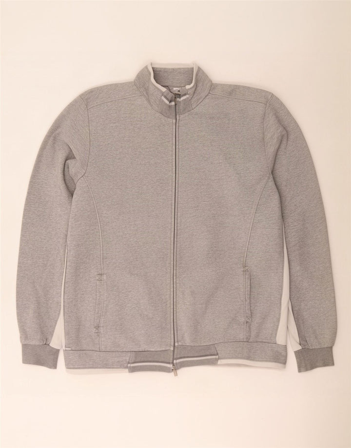 Champion Herren-Trainingsoberteil, Jacke, 2XL, Grau, Farbblock