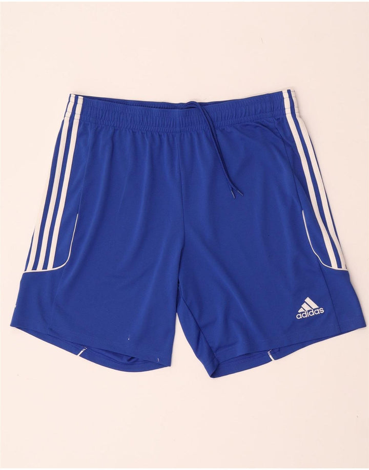 Adidas Herren Climalite Sport Shorts XL Blau Polyester
