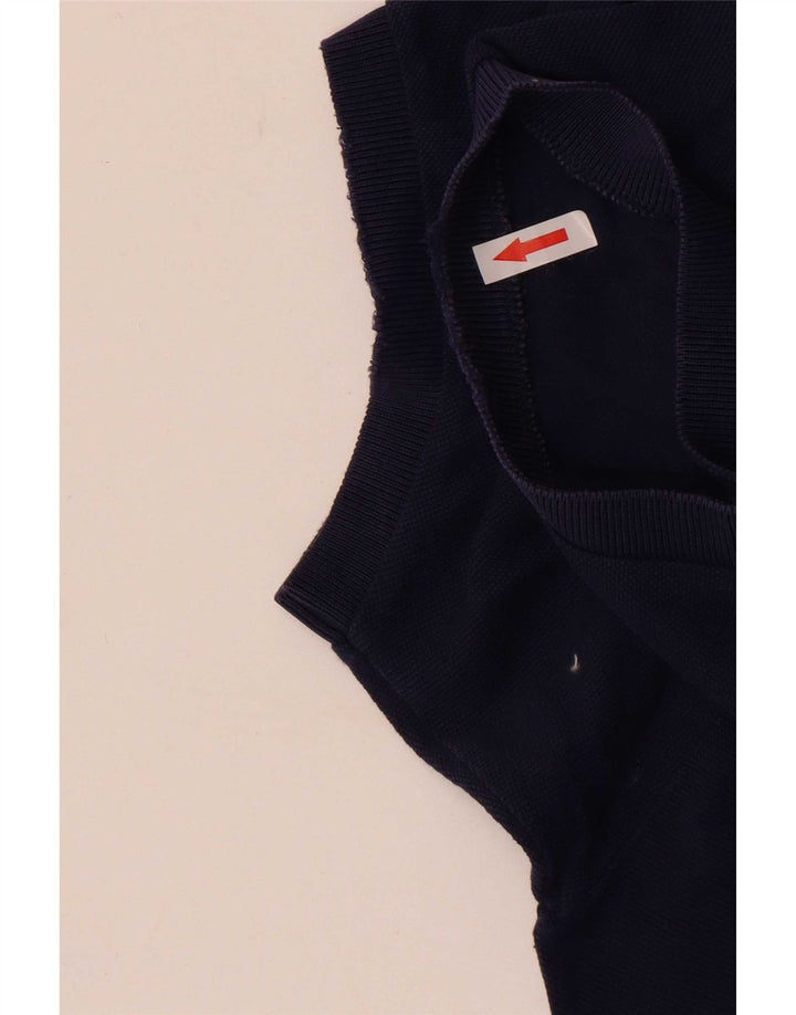 Lacoste Herren-Poloshirt, Größe 8 3XL, marineblaue Baumwolle