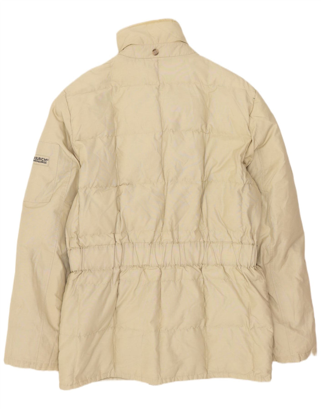 Woolrich Herren Wattierte Jacke UK 38 Medium Beige Elastomer