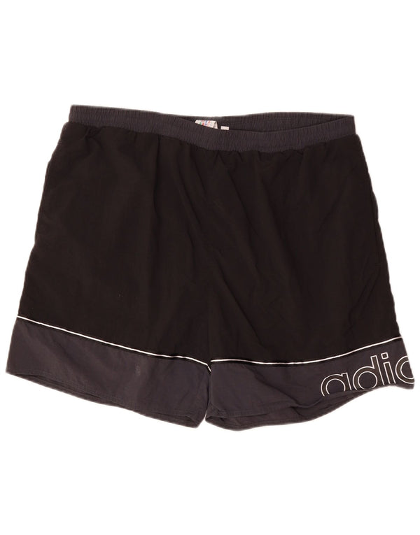 Adidas Herren Graphic Bademode XL Schwarz Colourblock Polyester