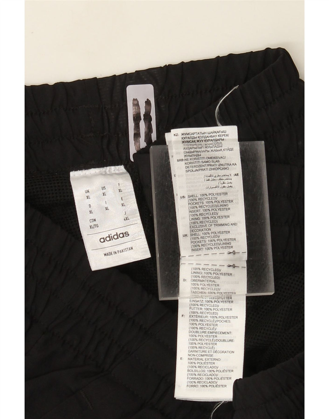 Adidas Herren Trainingshose Jogger XL Schwarz Polyester