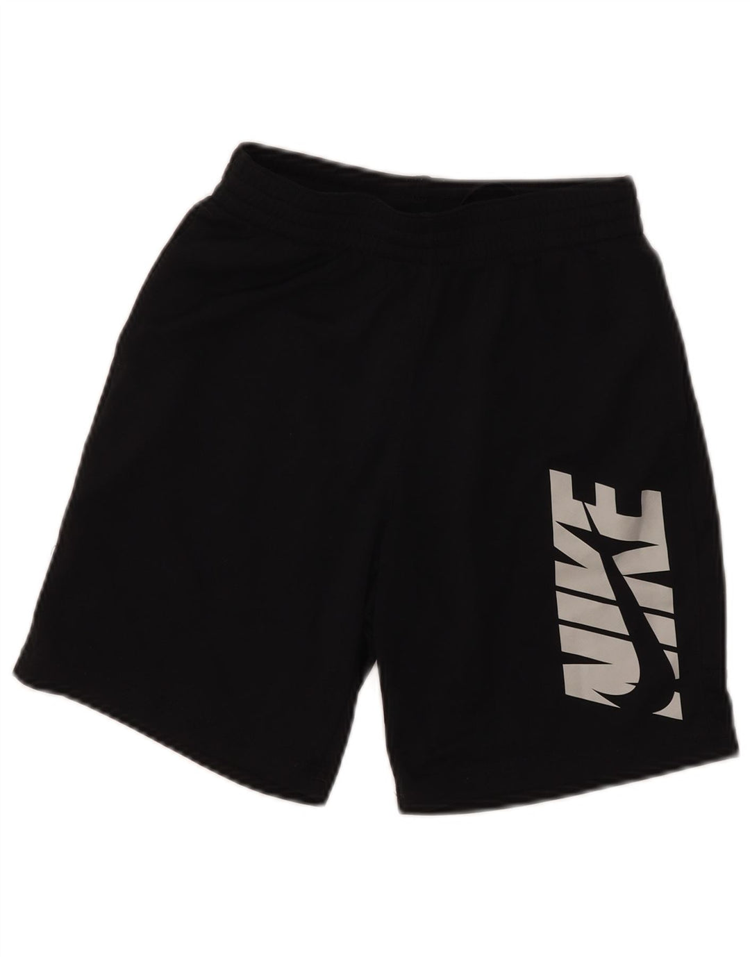NIKE Jungen-Sportshorts mit Grafik, 7–8 Jahre, schwarzes Polyester