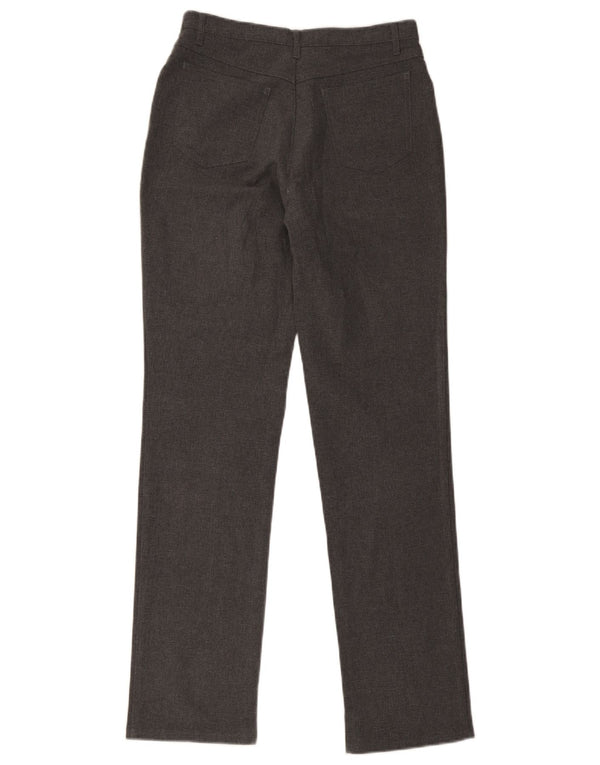 Benetton Damen Gerade Freizeithose IT 42 Mittel W28 L32 Marineblau