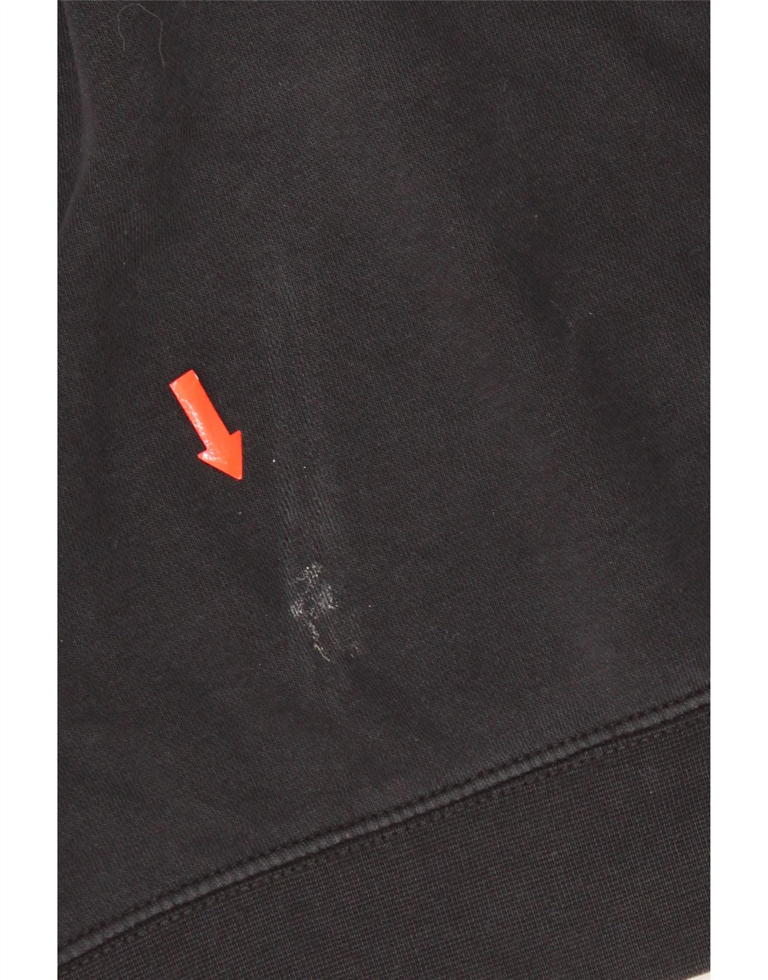 Nike Damen-Sweatshirt mit 1/4-Reißverschluss, übergroß, UK-Gr. 16, Größe L, Schwarz, Baumwolle