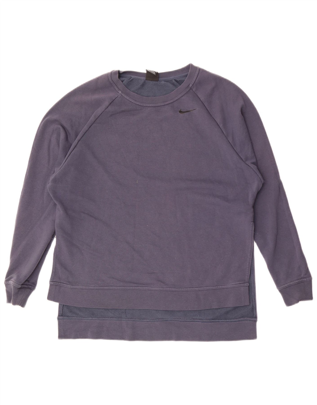 Nike Damen-Sweatshirt Dri Fit in Übergröße, Gr. 10, Marineblau