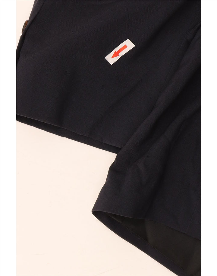 Brooks Brothers Herren-Blazer mit 2 Knöpfen, UK 40, große marineblaue Wolle