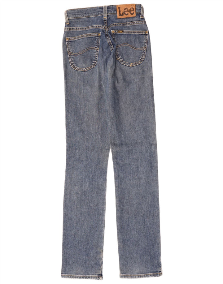 Lee Damen Slim Jeans W28 L33 Blau