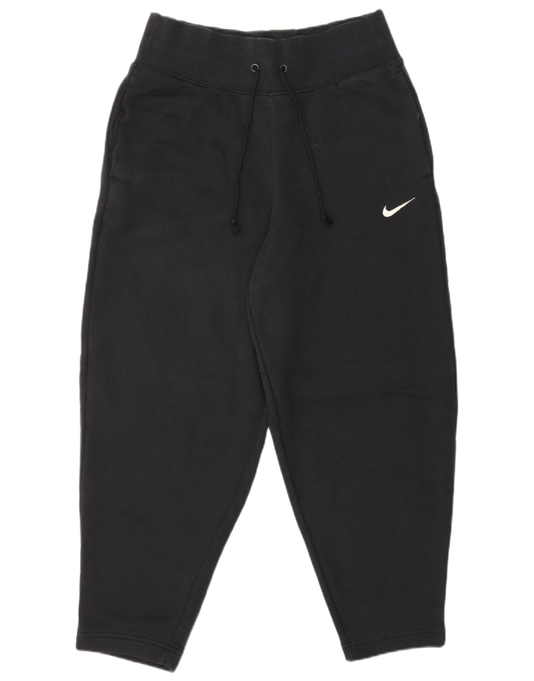 Nike Damen Trainingshose Jogger UK 10 Small Schwarz Baumwolle