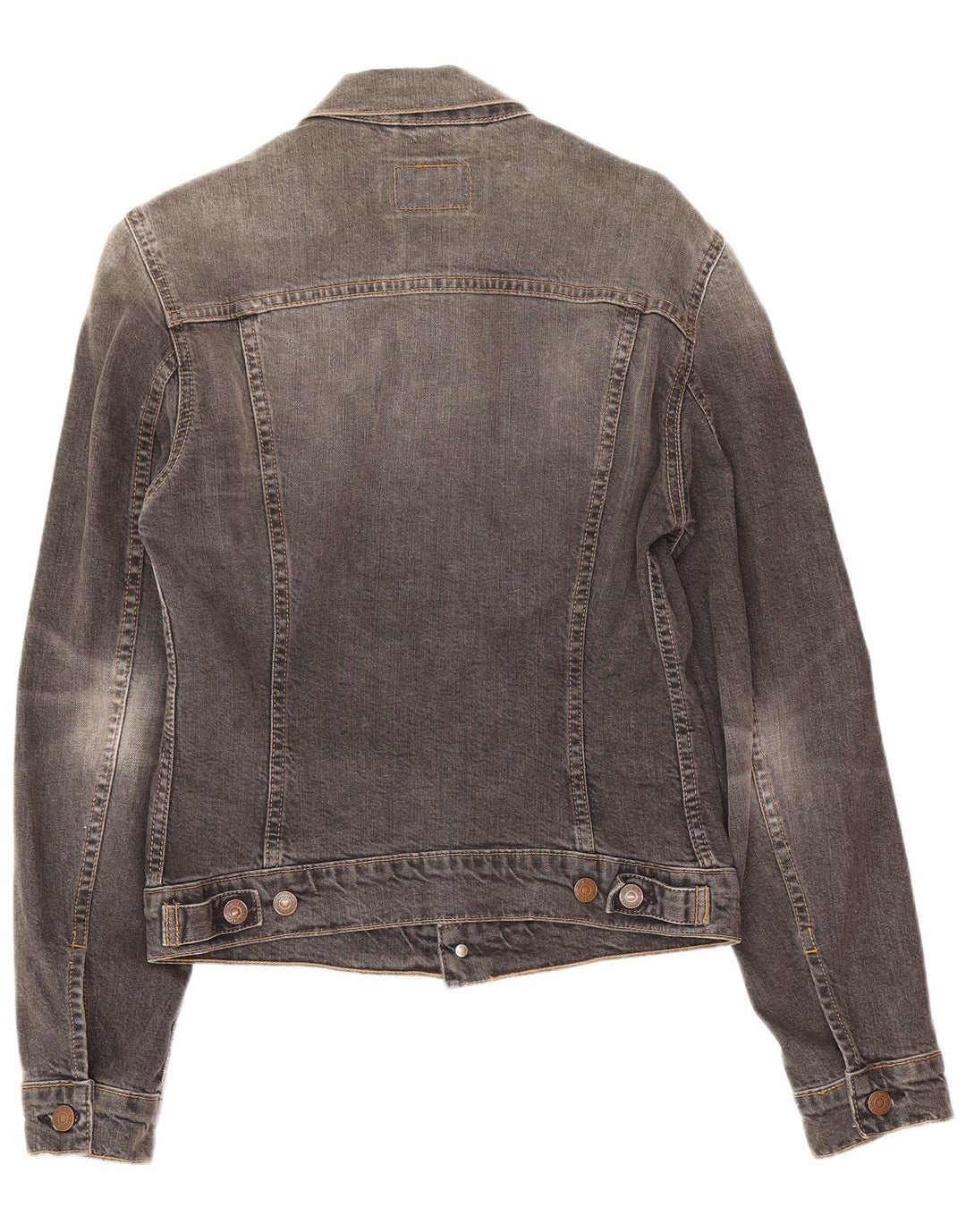 Levi's Herren Jeansjacke UK 38 Mittelgraue Baumwolle