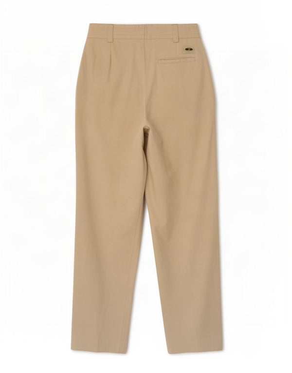 Vintage Herren-Chinohose mit Pegged, W30, L29, beige Baumwolle