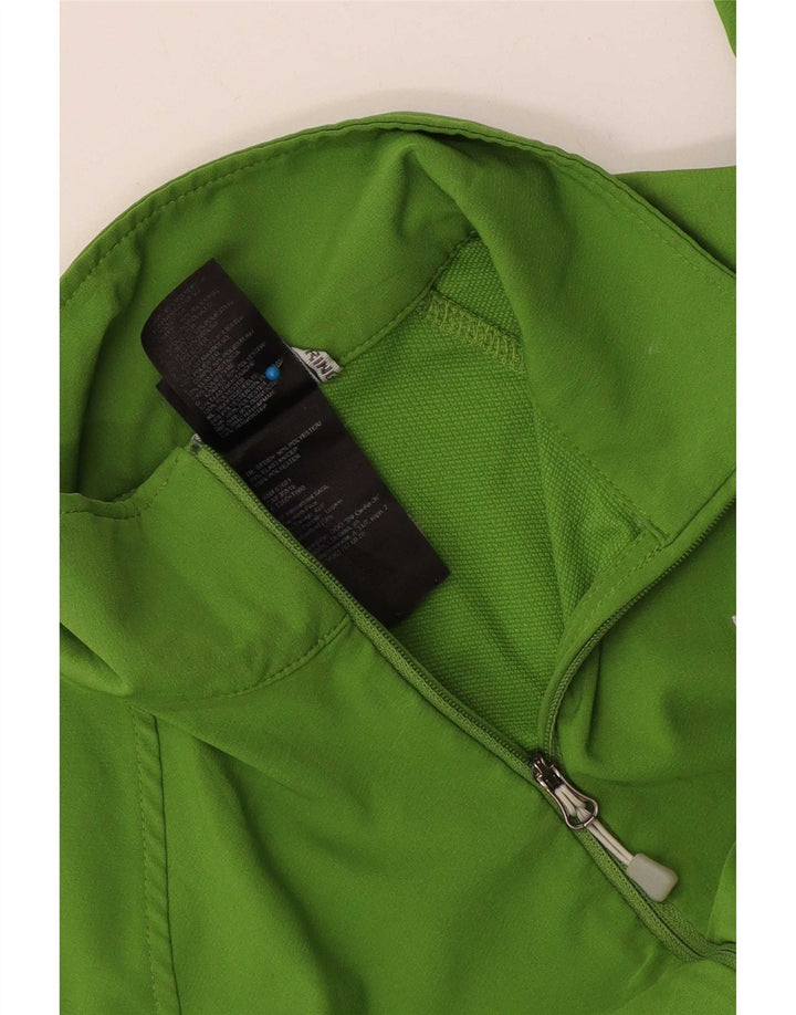The North Face Damen-Trainingsanzug-Oberteiljacke UK 10 Small Grün Polyester