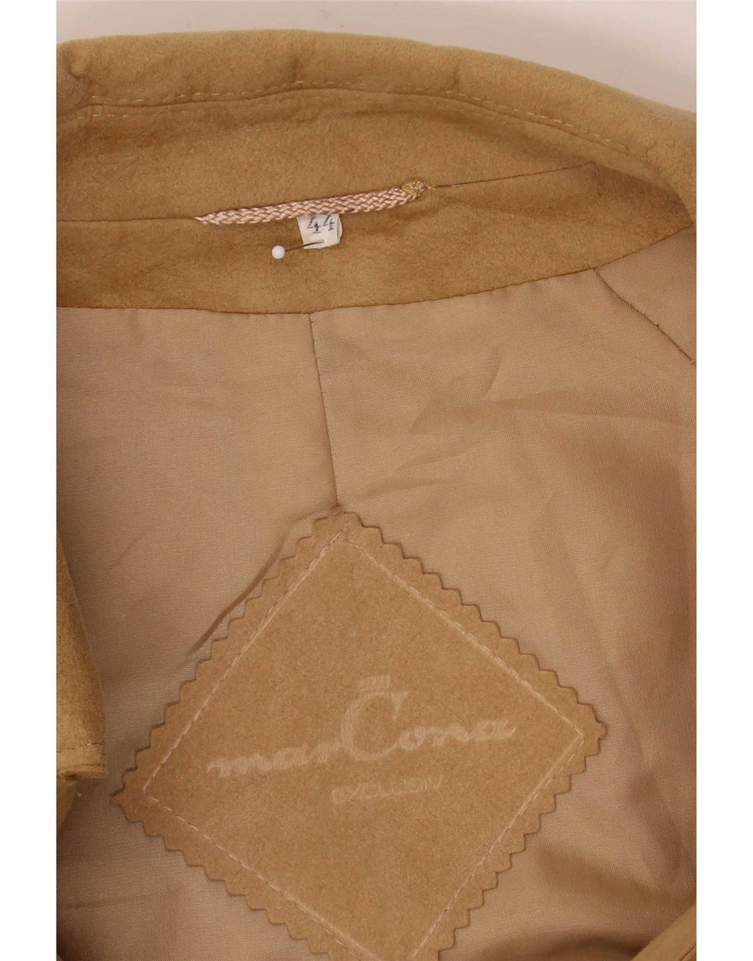 Marcona Damenmantel EU 44 XL Beige Polyester
