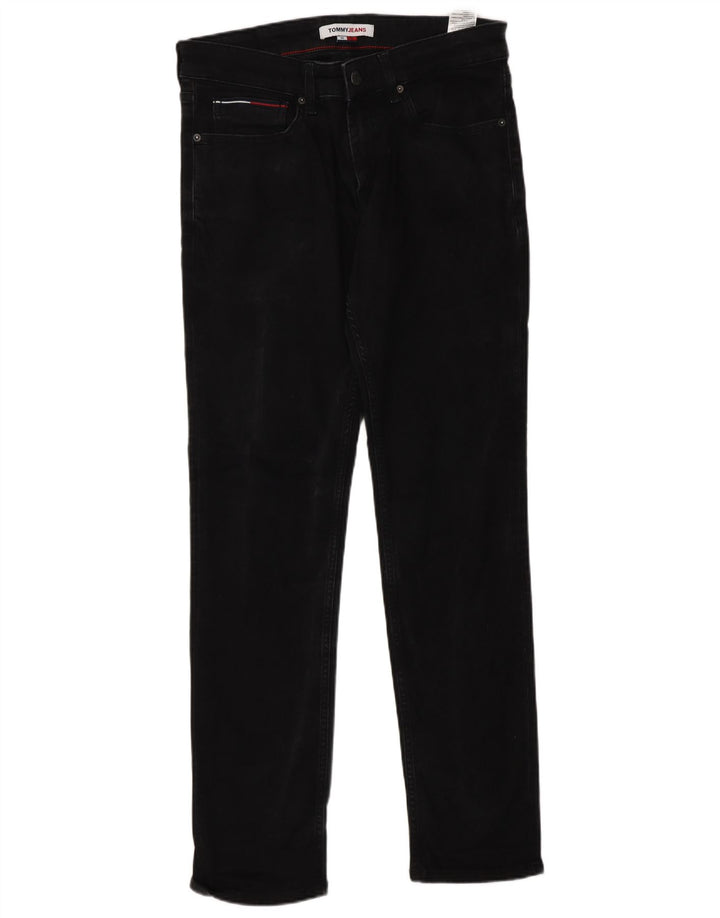 Tommy Hilfiger Herren Scanton Slim Jeans W32 L32 Graue Baumwolle