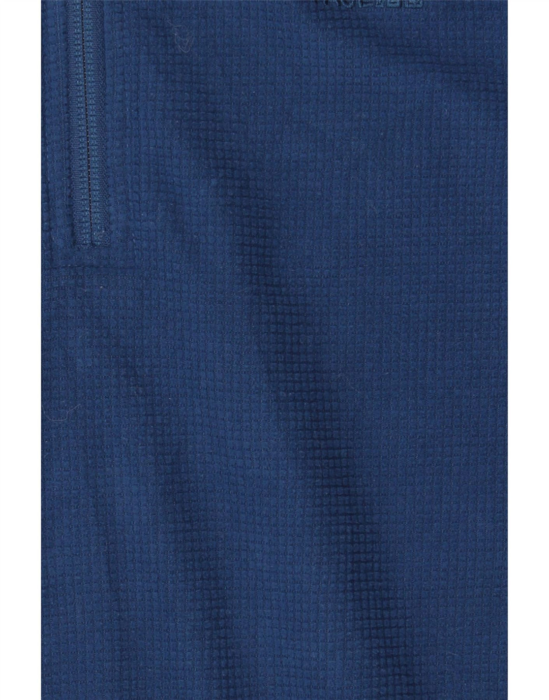 The North Face Herren-Fleecepullover mit Reißverschluss am Hals, mittelmarineblaues Polyester