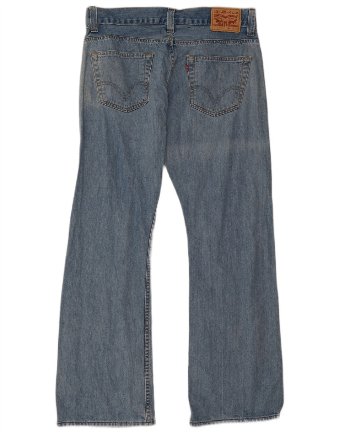 Levi's Herren 551 Bootcut Jeans W36 L32 Blaue Baumwolle