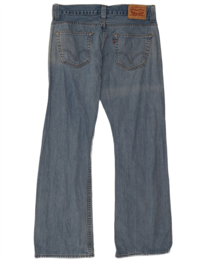 Levi's Herren 551 Bootcut Jeans W36 L32 Blaue Baumwolle
