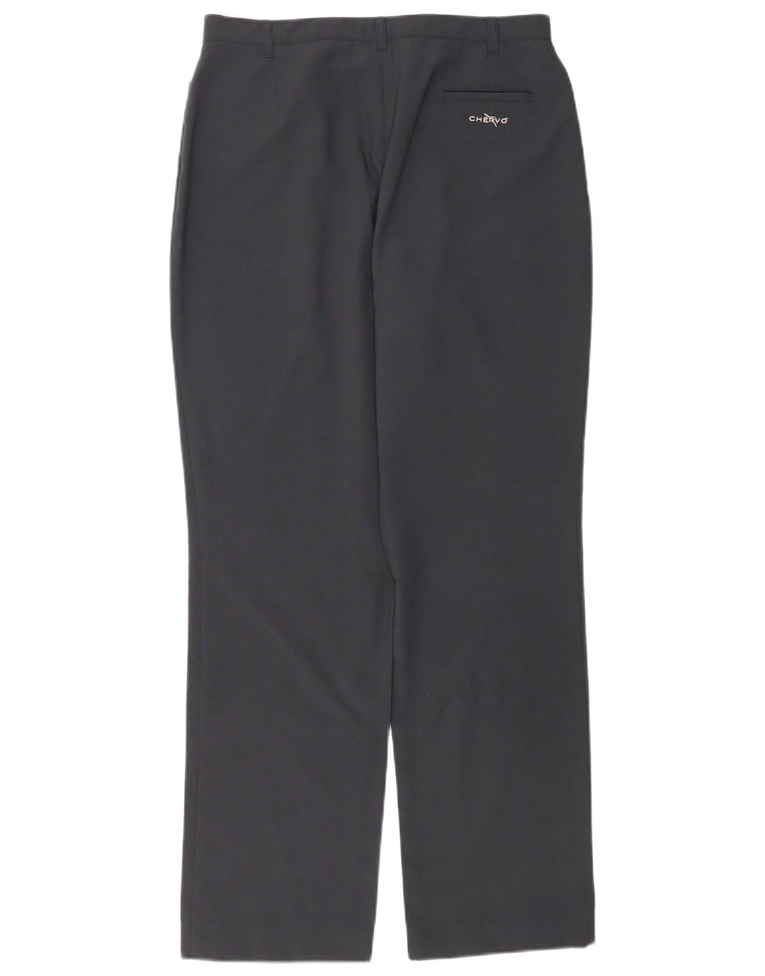 Chervo Damen Gerade Freizeithose W30 L32 Schwarz Polyester