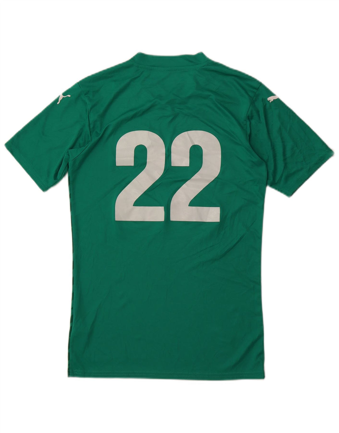 PUMA Herren-T-Shirt mit Grafik, klein, grün, geometrisch, Polyester