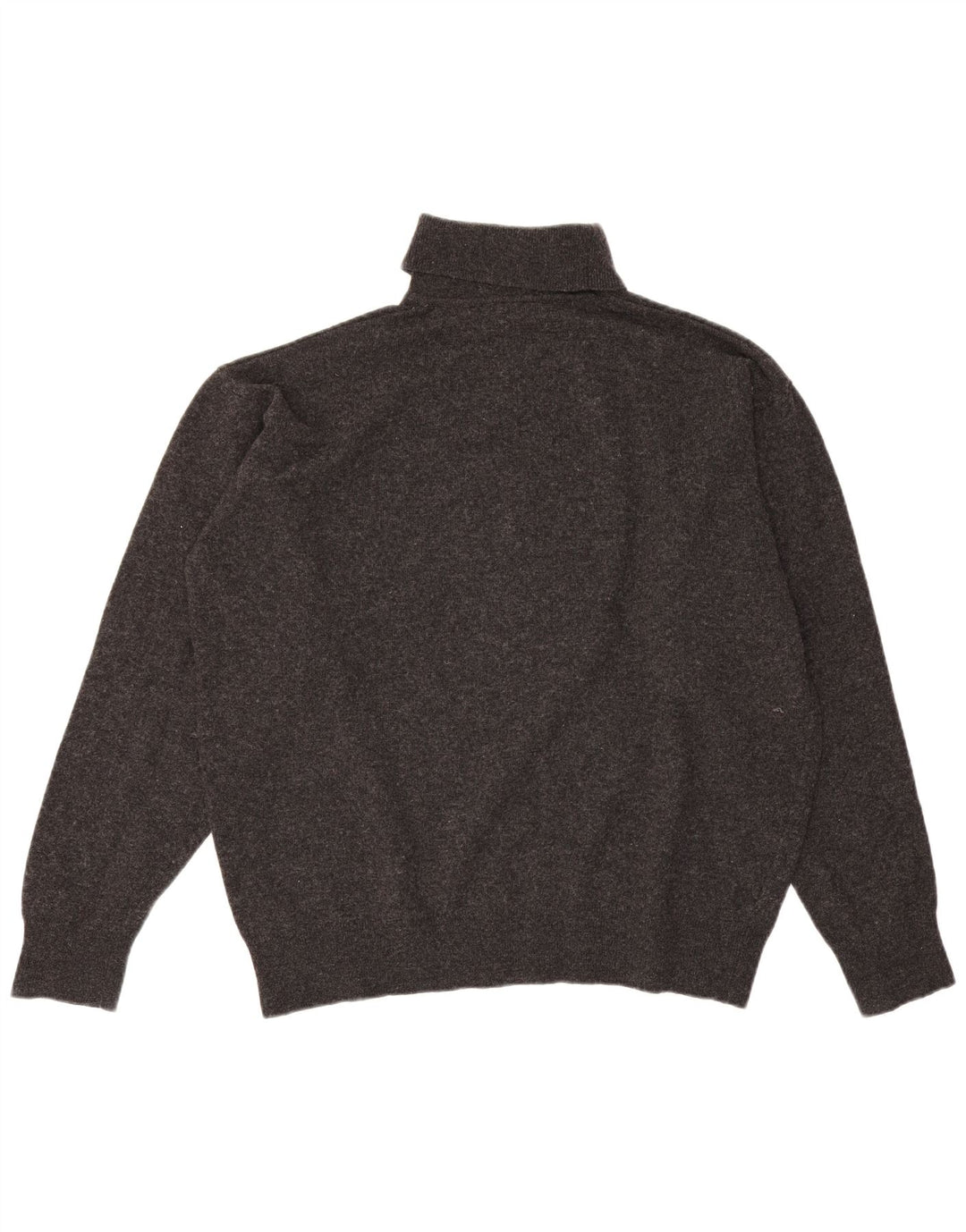 Lacoste Herren Rollkragenpullover Pullover Größe 6 XL Graue Lammwolle