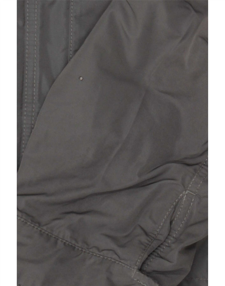 Marks & Spencer Herren-Utility-Jacke UK 46 3XL Grau Polyester