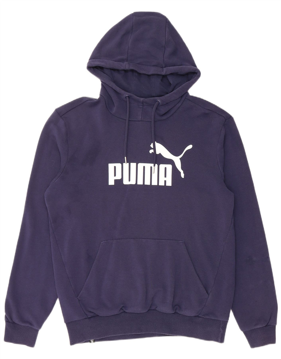 PUMA Herren Graphic Hoodie Pullover Medium Marineblau Baumwolle