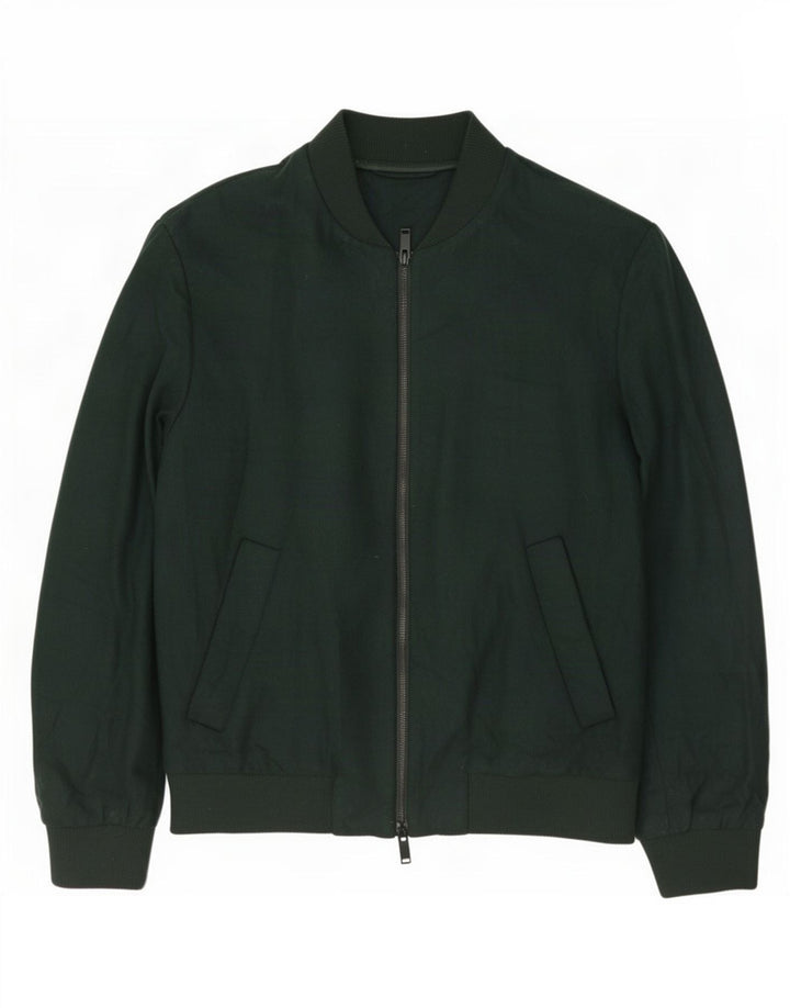 Cos Herren Bomberjacke EU 50 Große grüne Wolle