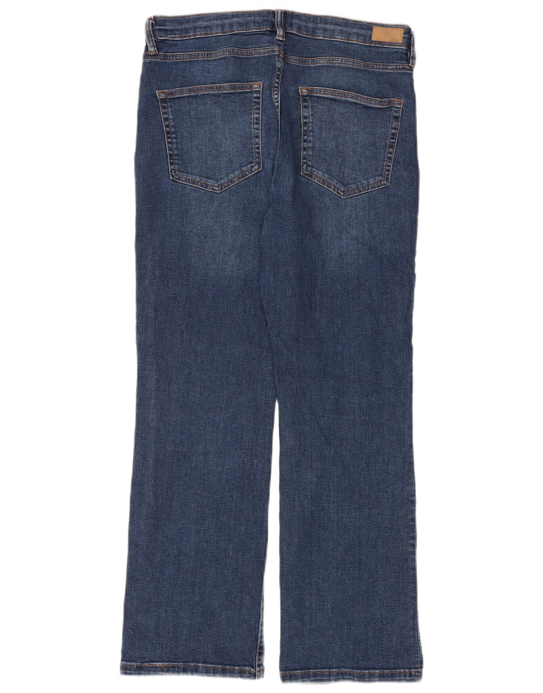 French Connection Damen Straight Jeans UK 12 Medium W32 L30 Blau