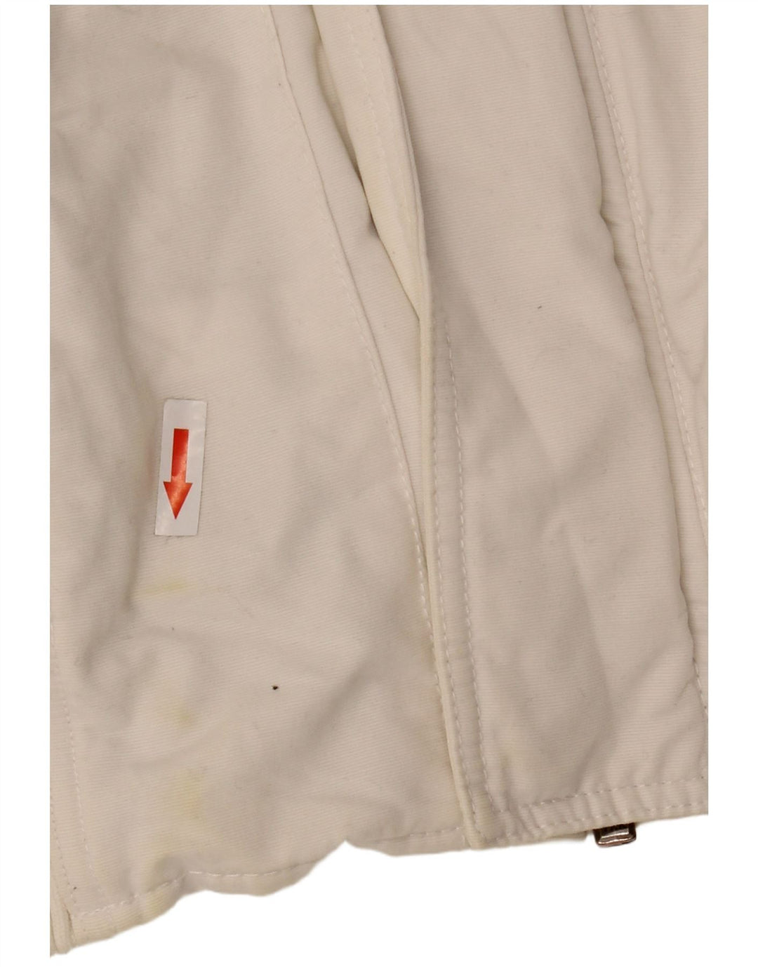 Camp David Herren Bomberjacke mit Grafik, UK 46 3XL, weiße Baumwolle