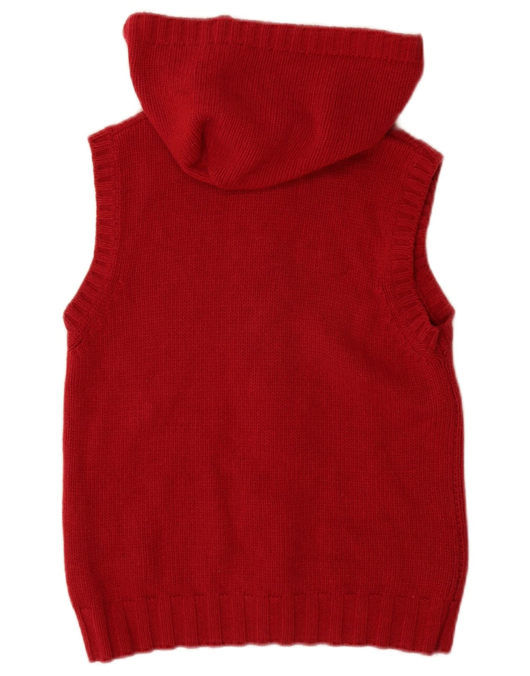 MURPHY & NYE Damen-Strickjacke mit Kapuze, Gr. 10, klein, Burgunderrot