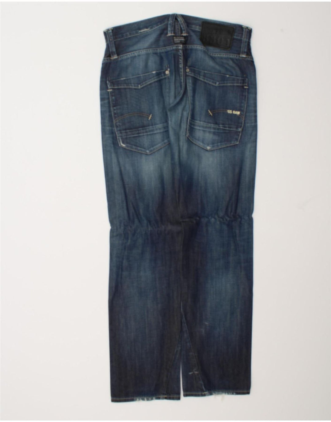 G-Star Herren Straight Jeans W33 L34 Blaue Baumwolle