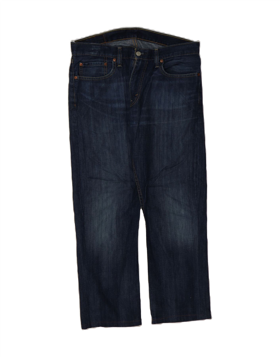 LEVI'S Mens 514 Straight Jeans W33 L26 Blue Cotton Vintage Levi's and Second-Hand Levi's from Messina Hembry 