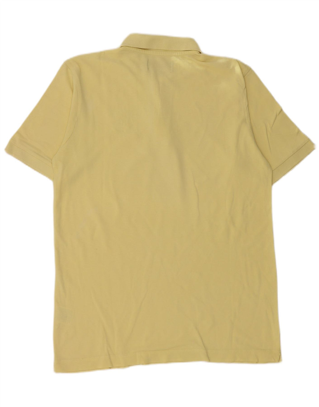 KAPPA Mens Polo Shirt Large Yellow Cotton