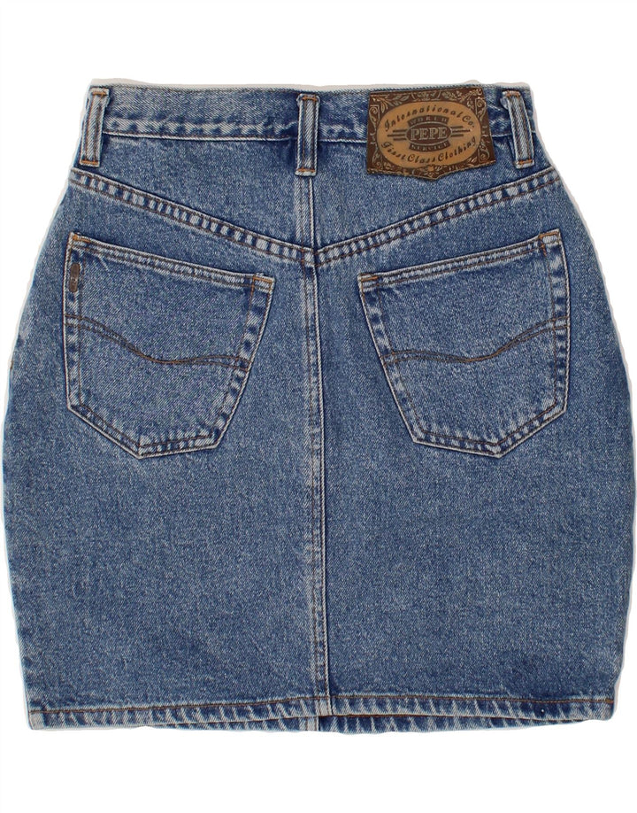 PEPE JEANS Womens Denim Skirt Medium W26  Blue Cotton Vintage PEPE Jeans and Second-Hand PEPE Jeans from Messina Hembry 