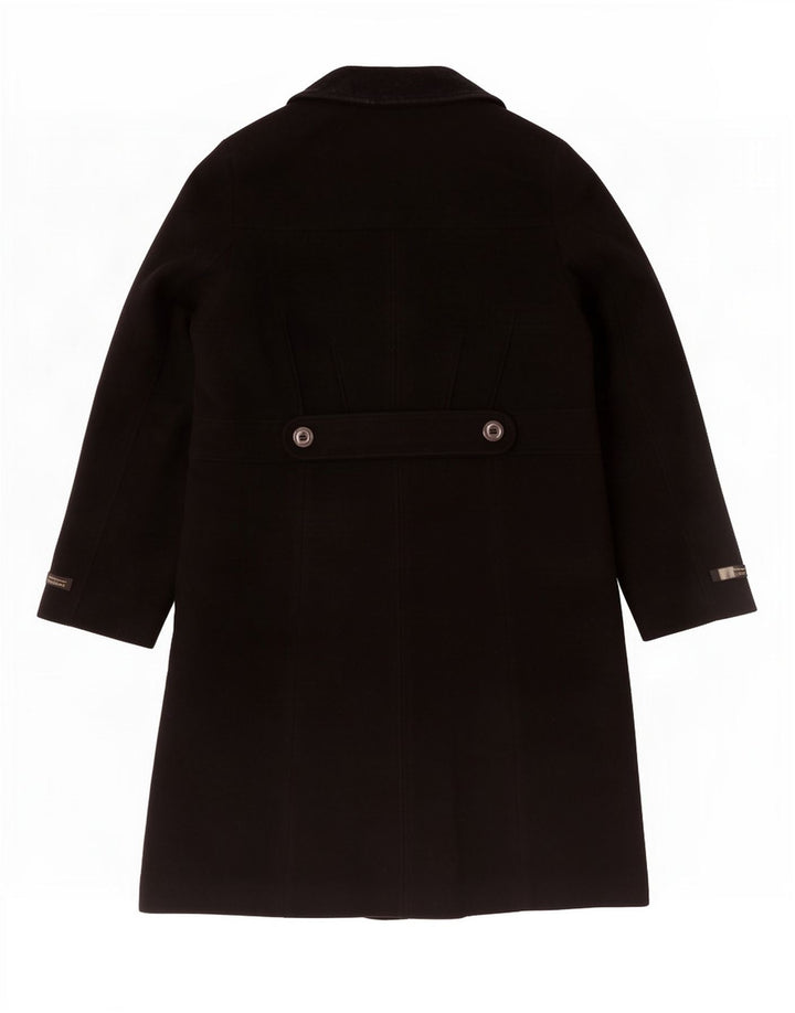 Marks & Spencer Damen Mantel UK 18 XL Schwarze Wolle
