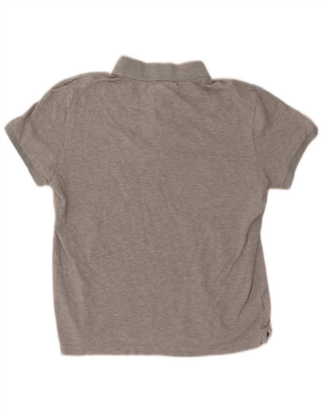 Lacoste Herren-Poloshirt in schmaler Passform, Größe 4, mittelgraue Baumwolle