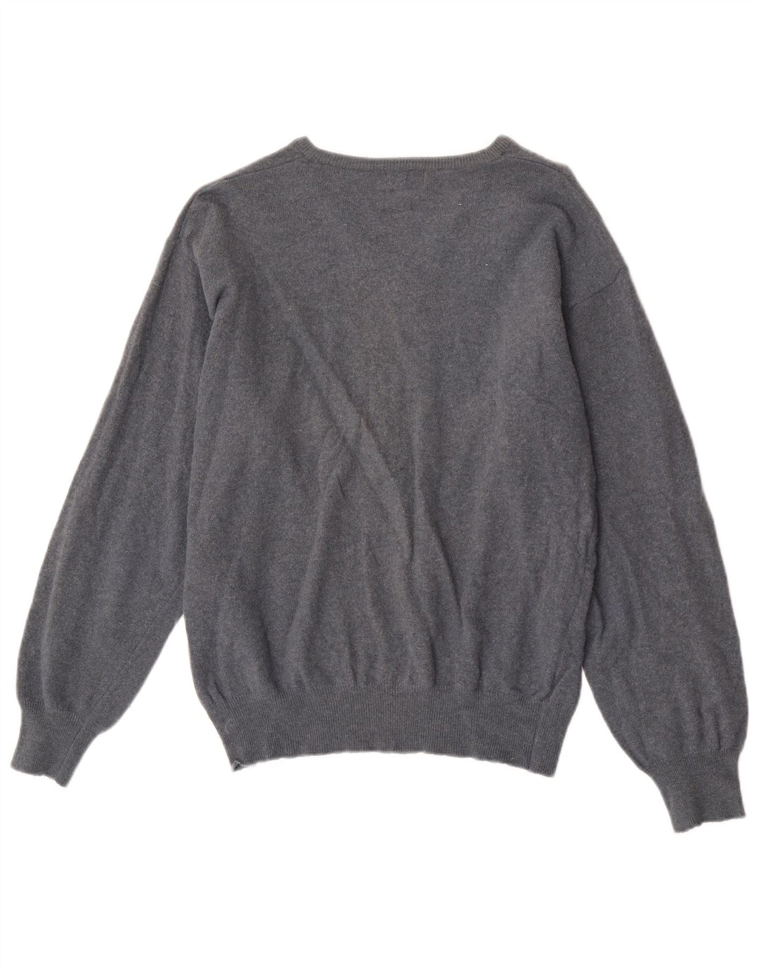 Kappa Damen-Pullover mit V-Ausschnitt, UK 14, mittelmarineblaue Wolle