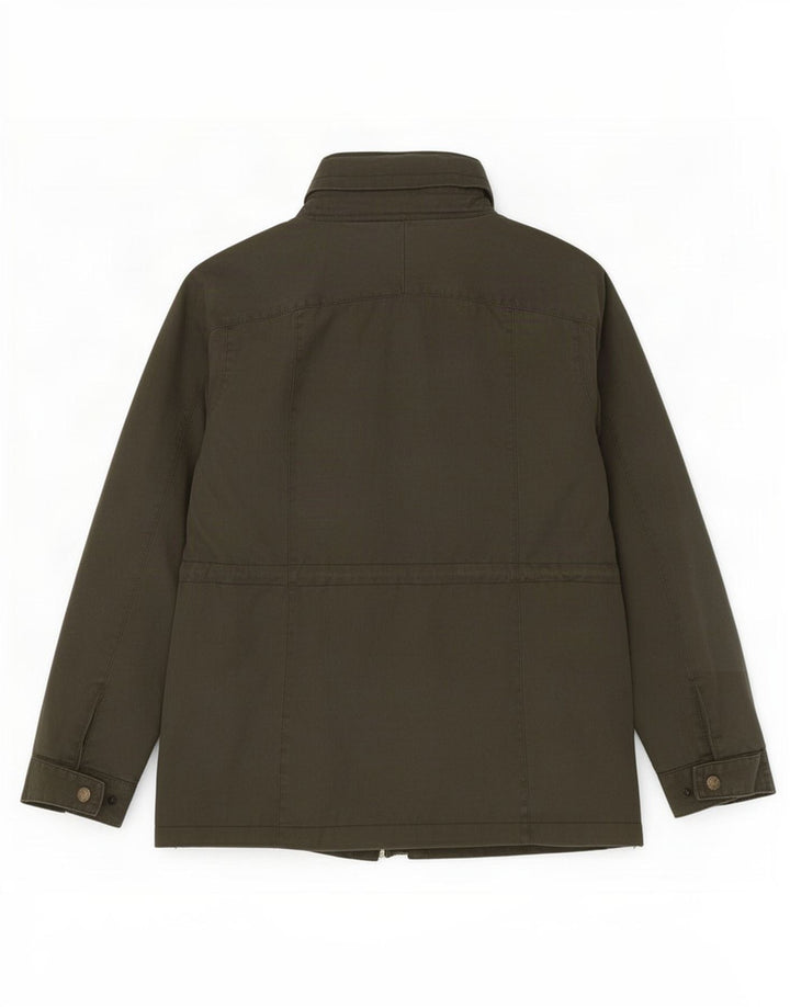 Fat Face Damenjacke aus gewachster Baumwolle, UK 14, mittleres Khaki